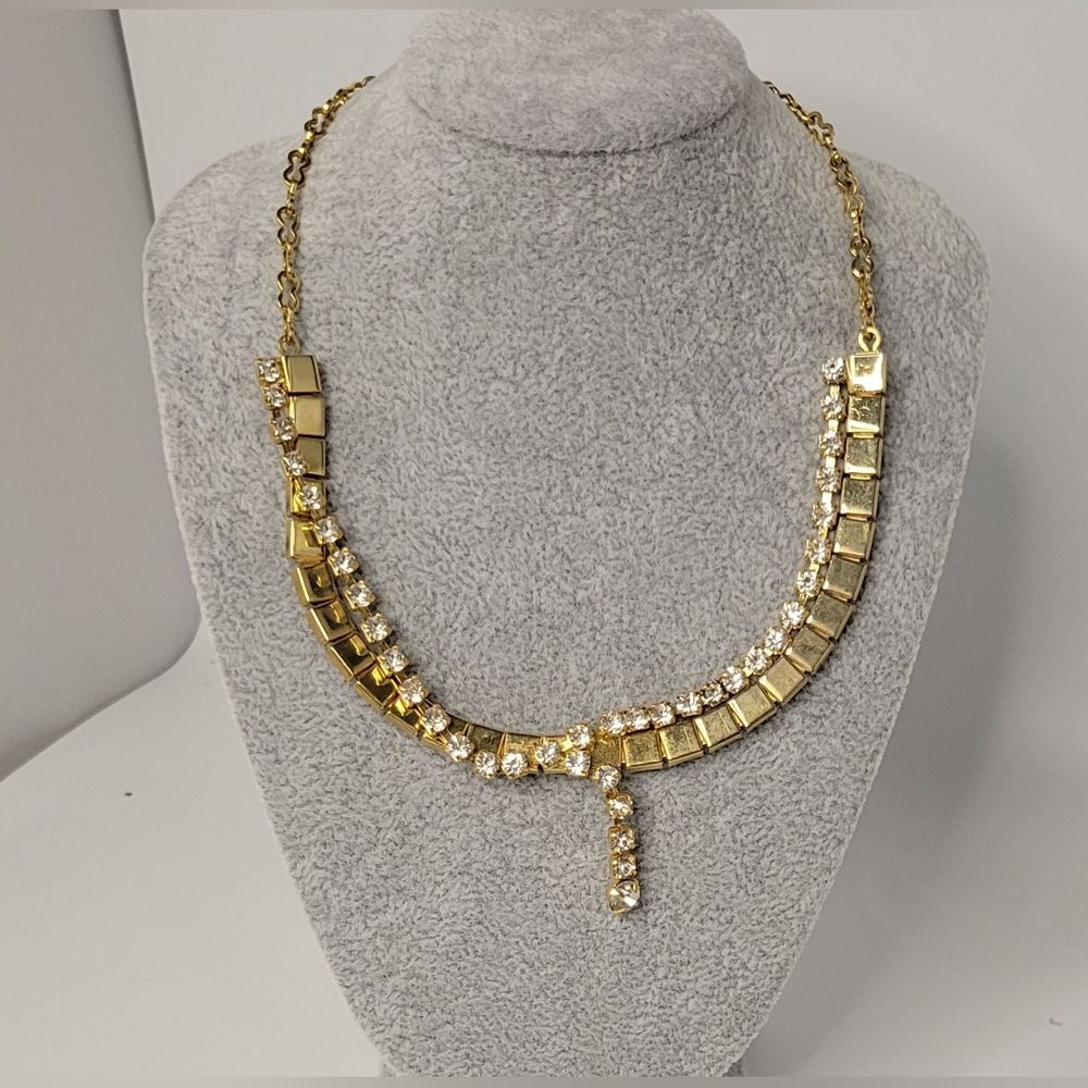 ▪︎Vtg Rhinestone Necklace